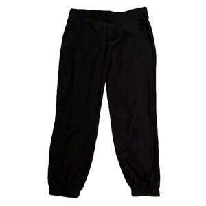 Cute black polyester joggers